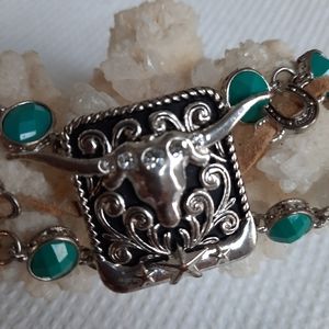Western Longhorn Women's Bracelet